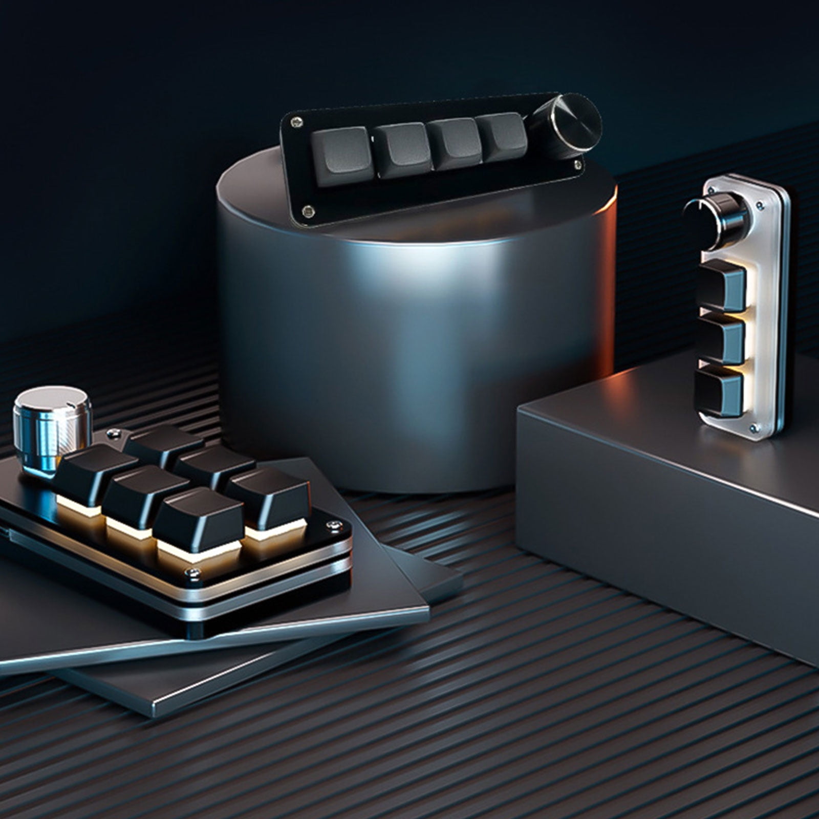 Advanced Programmable Keyboards Mechanical Gaming Keypad,Wire Hot Swappable Switches for Efficient Task Execution