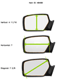 thumbnail image 5 of Burco 4849B Compatible with 21-23 Kia Seltos Left Driver Side Mirror Glass with Blind Spot Detection, 5 of 6