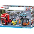 thumbnail image 1 of Texas Toy Distribution 880 Car Transport Truck Building Brick Kit, 542 Piece, 1 of 1