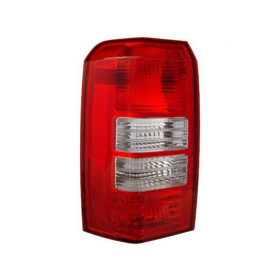 Left Driver Side Tail Light Assembly - Compatible with 2008 - 2017 Jeep Patriot 2009 2010 2011 2012 2013 2014 2015 2016