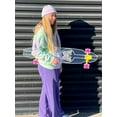 thumbnail image 2 of GHOST BOARDS Clear Acrylic 40" Longboards Skateboard with Light up LED Wheels. Non-Slippery, Super Durable. Great for Beginners to Experts. Complete Skateboard Easy to Ride, 9" Wide., 2 of 4
