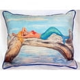 thumbnail image 1 of Betsy Drake ZP155 Mermaid Coussin Décoratif Intérieur & Extérieur - 20 x 24 Po., 1 of 1
