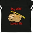 thumbnail image 4 of Inktastic My Mimi Loves Me Sloth Boys or Girls Toddler T-Shirt, 4 of 5