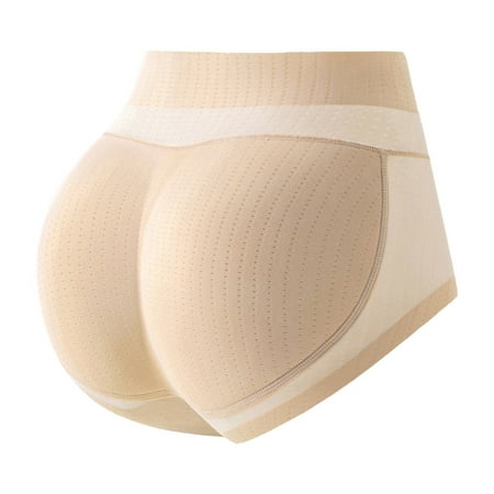Sehao Thong Shapewear For Women   Hipster Panties Soft Stretch Full Panty Underwear Women Gifts Beige M