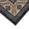 thumbnail image 3 of Liora Manne Ariana Floral Medallion Area Rug Blue 100% Polypropylene Indoor 5x7, 3 of 5
