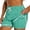 279Green1239, variant on CAIVO Women Lightweight Solid Color Shorts For Casual Athletic Shorts With Comfort And Everyday Wear Boho Summer Outdoor Work Bottoms