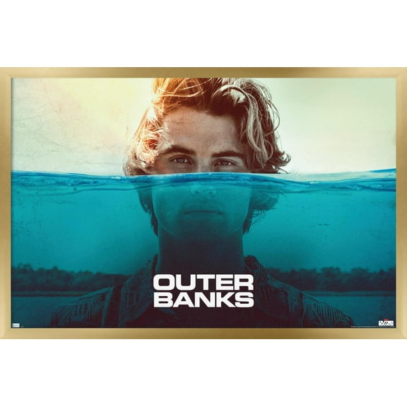 Netflix Outer Banks - Water Wall Poster, 22.375" x 34", Framed