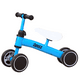 thumbnail image 1 of RIDEEZ | Bicicleta de Equilibrio para Niños, Bici de Balance sin Pedales de Aprendizaje de Equilibrio para Bebés Asiento Ajustable y Manubrio, Triciclo de 4 Ruedas para 1-2 Años RZ004 (Azul), 1 of 6