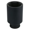 thumbnail image 4 of 35mm 1/2" Drive Deep Impacted Thin Wall Walled Hub Nut Socket 6 Sided, 4 of 6
