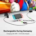 thumbnail image 5 of Base para Nintendo Switch yuxing adaptador portátil USB C a HDMI para TV, 5 of 5