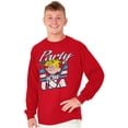 thumbnail image 3 of Dennis The Menace Party in the USA Long Sleeve TShirt Men Women Brisco Brands X, 3 of 6