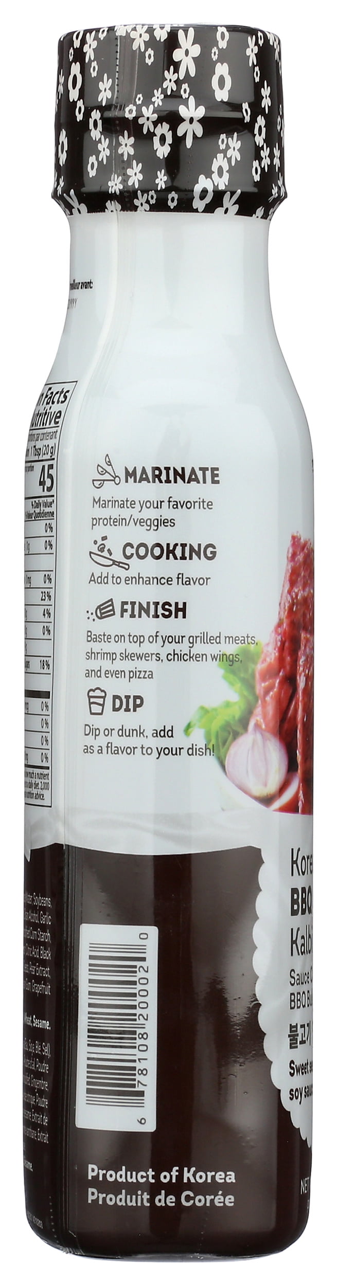 Pack of 6, Jayone Korean BBQ Sauce - Kalbi Bulgogi, 11.6 oz