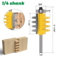 thumbnail image 1 of Dsseng Adjustable Box & Finger Joint Router Bit Woodwork Cutter Tools, 1 of 4