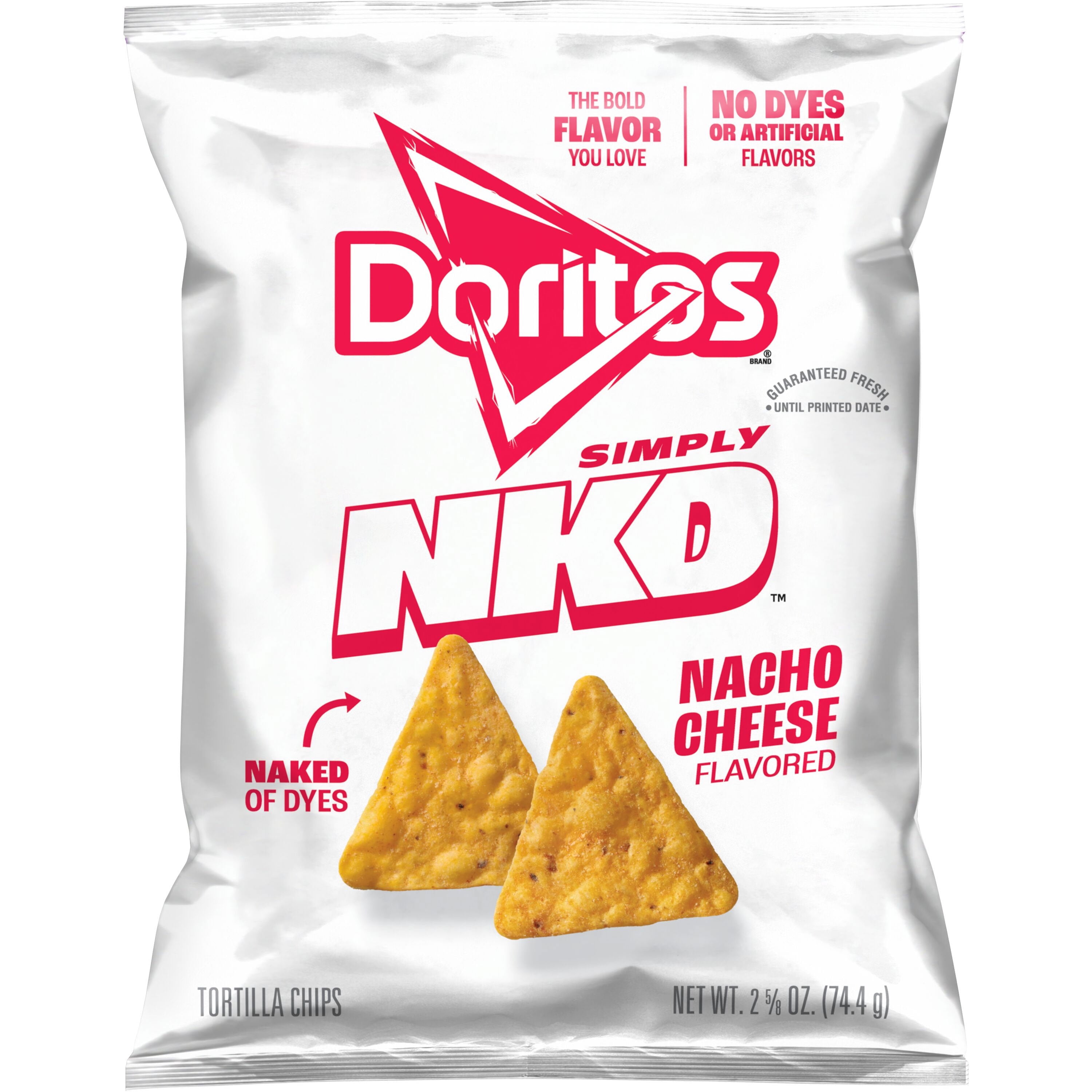 dori様 Doritos Simply NKD No Dyes No Artificial Flavors Nacho Cheese