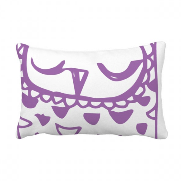 Cartoon Closed Eyes Bird Animal Pet Throw Pillow Lumbar Insert Cushion Cover Home Decoration