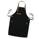 thumbnail image 5 of Lienzo con Bolsillos Hornear Chefs Camarero Pintor Cocina Cocinar - Negro, as Yuyangstore Chef Delantal de lona, 5 of 8