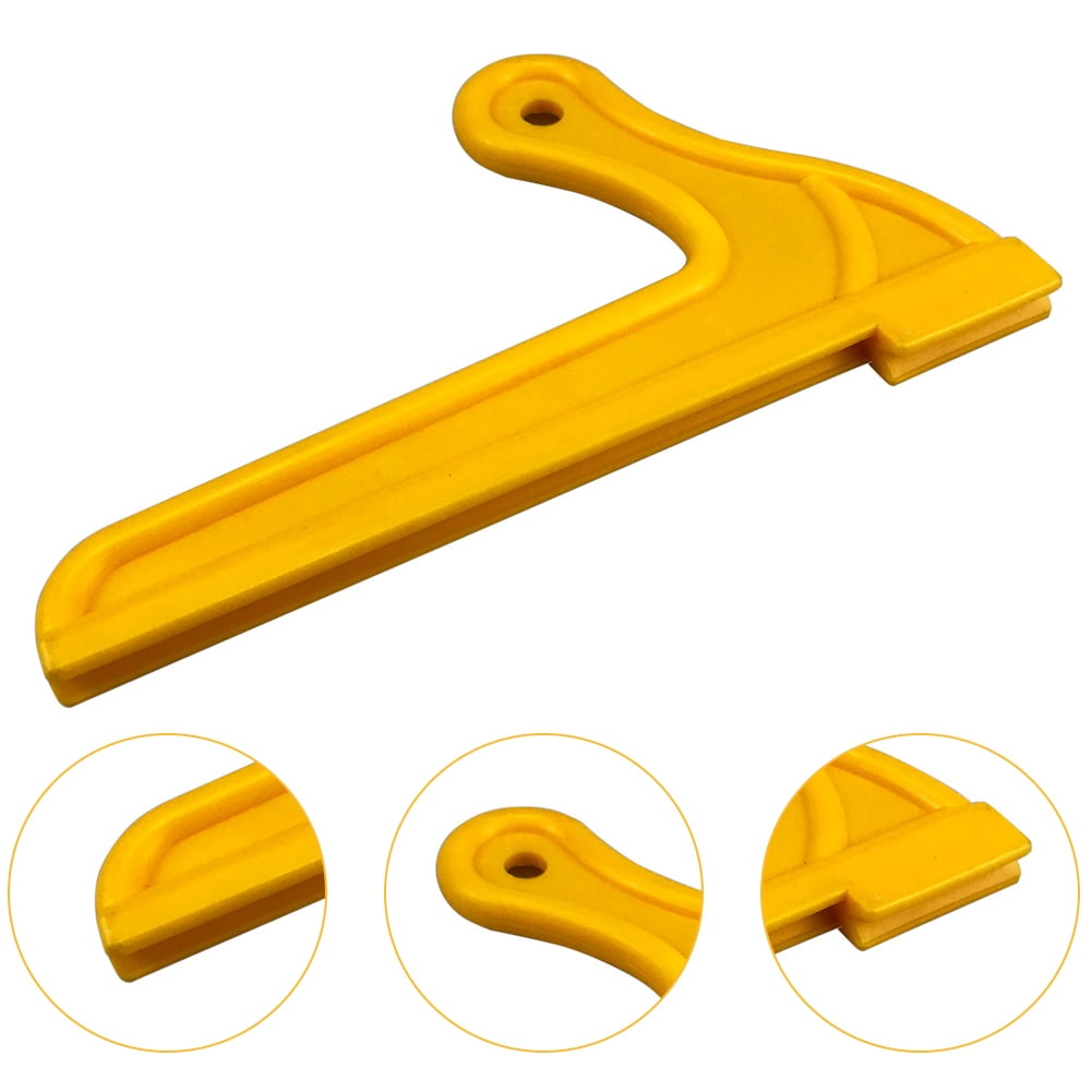 Push Stick For Table Saw – Safety Woodworking Push Block For Router Tables, Jointers & Band Saws, Red ABS