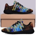 thumbnail image 3 of Camping Rules Shoes Women's Fashion Sneakers Tennis Running Shoes for Men Women Black Size 8, 3 of 7