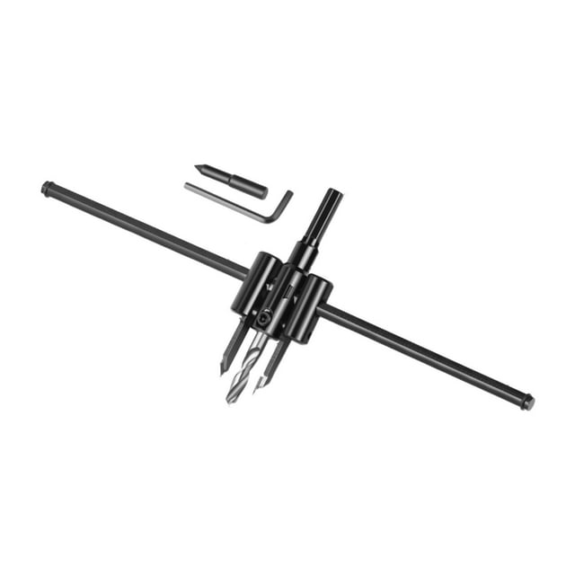 de corona para madera, a de madera redonda universal, ajustable, a de coronas circulares, herramienta de broca para carpintería 300