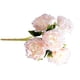 thumbnail image 3 of Ramo de peonía artificial de 5 cabezas, ramo de flores de simulación, centro de mesa de oficina en casa, flor falsa, rosa claro Advancent HA8174-03B, 3 of 6