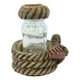 thumbnail image 2 of Rustic Western Cowboy Braided Lasso Ropes Salt And Pepper Shakers Holder Set, 2 of 8
