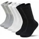thumbnail image 1 of Lote de 3 a 12 Pares de Calcetines Deportivos Sólidos para Mujer, Informales, para Trabajo, Talla 9 a 11 (Surtidos, Paquete de 6), 1 of 1