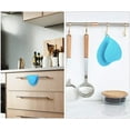 thumbnail image 2 of 2 Pairs Mini Heat Resistant Silicone Oven Mitts for Cooking and Baking (Blue, Green), 2 of 5