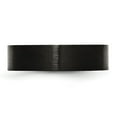 thumbnail image 3 of Auriga Stainless Steel Brushed Black IP-plated 6 mm Flat Band for Women Size 12.5, 3 of 6