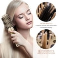 thumbnail image 3 of AIMIKE Round Brush, Nano Thermal Ceramic & Ionic Tech Hair Brush, Round Barrel Brush with Boar Bristles for Blow Drying, Styling, Curling, Add Volume & Shine (2.9 inch, Barrel 1.7, 3 of 7