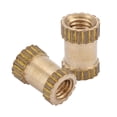 thumbnail image 1 of Insert en Laiton Moleté Écrou d'Insert en Laiton Moulé en Insert M2.5 Cylindre en Laiton Moleté Rond Moulé en Insert Écrous Intégrés M2.5x6x3.5; 50pcs, 1 of 8