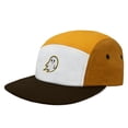 thumbnail image 5 of Dalix Embroidered Ghost 5 Panel Camper Hat Cap Cotton Baseball Hat Men Gold Brown, 5 of 6