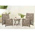 thumbnail image 3 of Boraam Lorenzo Rope Outdoor Patio Chairs, Set of 2 - Tan, 3 of 11