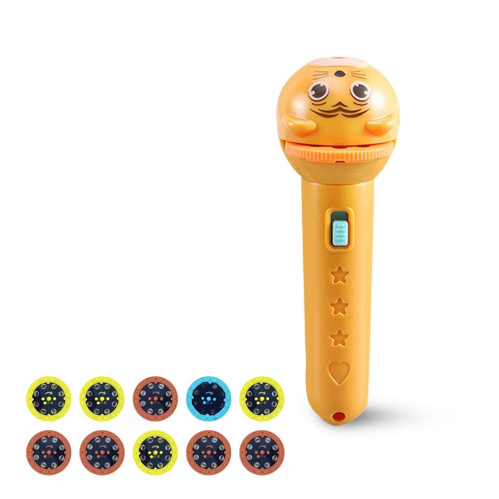 Yungwalm Kids Flashlights Projector Fun Projection Cognitive Learning