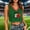 Dark Green, variant on HaCpiu Women's V Neck Crop Tank Top, Sleeveless Summer Casual Vest Jersey for Argentina, Brazil, USA, Spain, Haiti, Canada, Mexico Soccer Fans, Orange XL