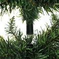 thumbnail image 5 of HomCom Green Hinged Fir Slim Noble Hinged Artificial Christmas Tree, with Realistic Plastic Branches including 390 Tips 6', 5 of 13