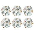 thumbnail image 2 of Disketp Cute Colorful Animal Funny Coasters,6 Pcs Leather Coasters With Holder, Perfect Housewarming Hostess Gifts,Protect Furniture From Water Marks Scratch And Damage, 2 of 9