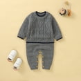 thumbnail image 5 of Sngxgn Babies' Cotton Long-Sleeve Bodysuit(Grey,74), 5 of 9