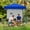 Blue, variant on COOS BAY 6'x4' Instant Pop Up Canopy Tent with Adjustable Sun Wall, Lightweight Compact Portable Canopy with Carry Bag, Blue