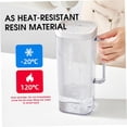 thumbnail image 5 of ABPETE 2 Quart Pitcher with Lid 2L Plastic Clear Water Pitcher for Fridge with Handle & Switch Lock Leakproof Water Container for Fridge, Juice, Iced Tea, Coffee, 5 of 9