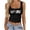 Black, variant on YAYUBA Tank Tops for Women Women Western Crop Tops Cowboy Country Concert Sleeveless Graphic Tees Spring Business Casual Work Shirts Blouses