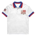 thumbnail image 5 of Trgacdwlo 1776-2026 Polo Shirt Men 250 Anniversary USA T Shirt Flag Print Independence Day Patriotic Big and Tall 4th of July Golf Shirts, 5 of 5