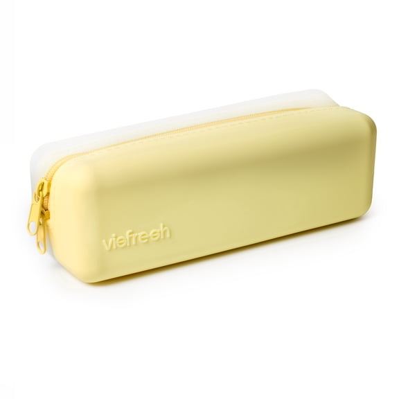 Visfresh Travel Friendly Disposable Daily Contact Lens Case Organizer, Water-Resistant Silicone Case with Clearly Labeled R & L, Storage up to 30 lenses