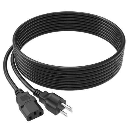 PGENDAR 6ft UL AC Power Cord Cable for HP V241p V270 V273 V273a V22v V241ib V222vb Monitor