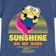 thumbnail image 3 of Despicable Me Minions - Sunshine On My Mind - Toddler & Youth Girls Short Sleeve Graphic T-Shirt, 3 of 5