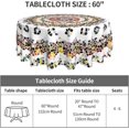 thumbnail image 5 of Mandala Round Tablecloth 60 Inch Waterproof Tablecloths Boho Table Cloth Decorative for Picnic Party Holiday Home Indoor Outdoor, 5 of 6