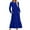 Dark Blue, variant on Women's Fall Winter Casual dress,Women's Dresses Fall Dresses for Women Long Sleeve Dress Solid Color Round Neck Double Pocket Slim Party Midi Dress
