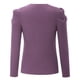 thumbnail image 3 of Gibobby Suéter térmico de manga larga para mujer Suéter De Manga Larga De Punto Con Cuello En V De Color Sólido De Otoño E Invierno Para Mujer (Purple, L), 3 of 5