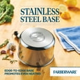 thumbnail image 6 of Farberware Classic Series 2 Quart Stainless Steel Sauce Pan with Lid, Induction Compatible, Metal Utensil and Dishwasher Safe, Stainless Steel, 6 of 10