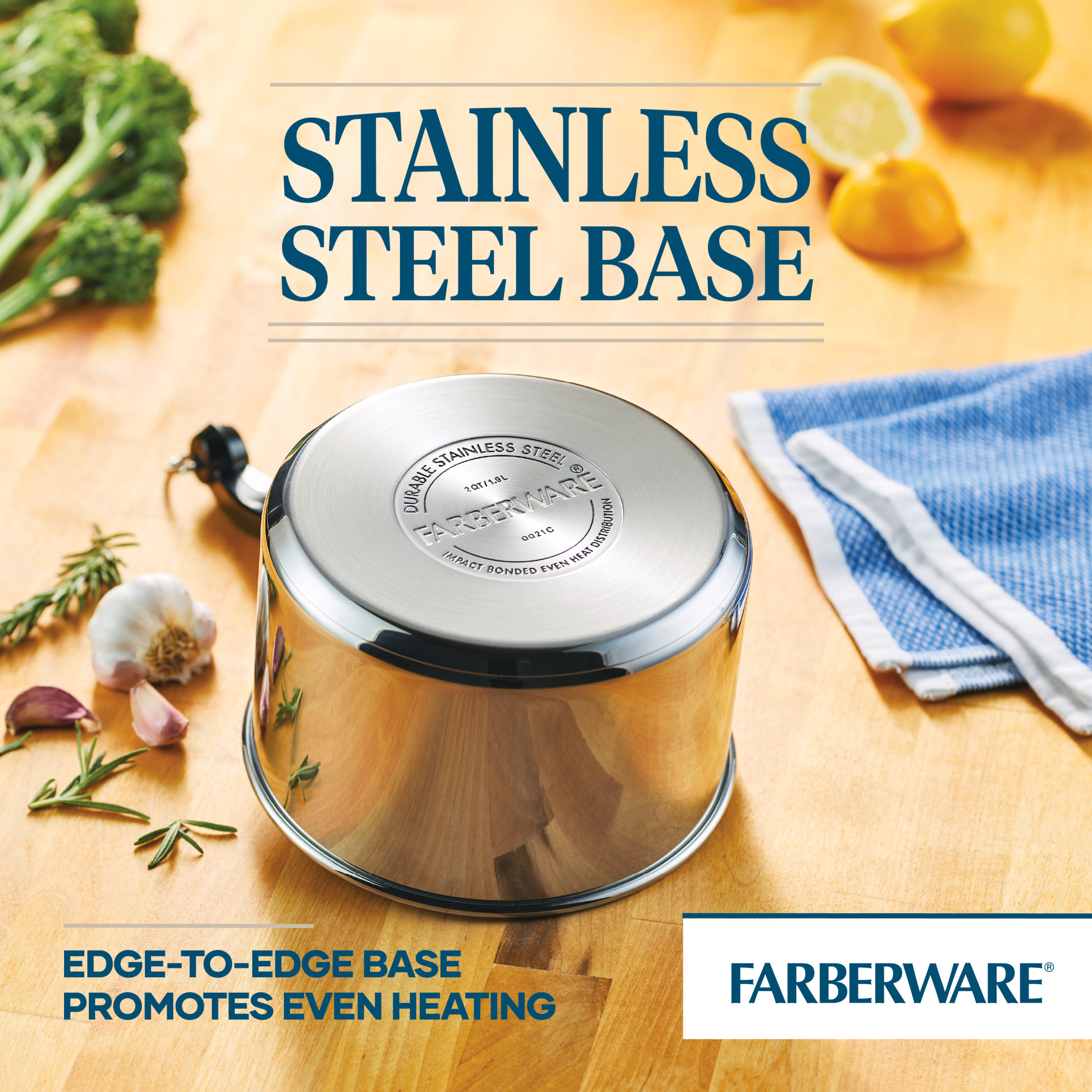 Farberware Classic Series 2-Qt Stainless Steel Saucepan photo 6