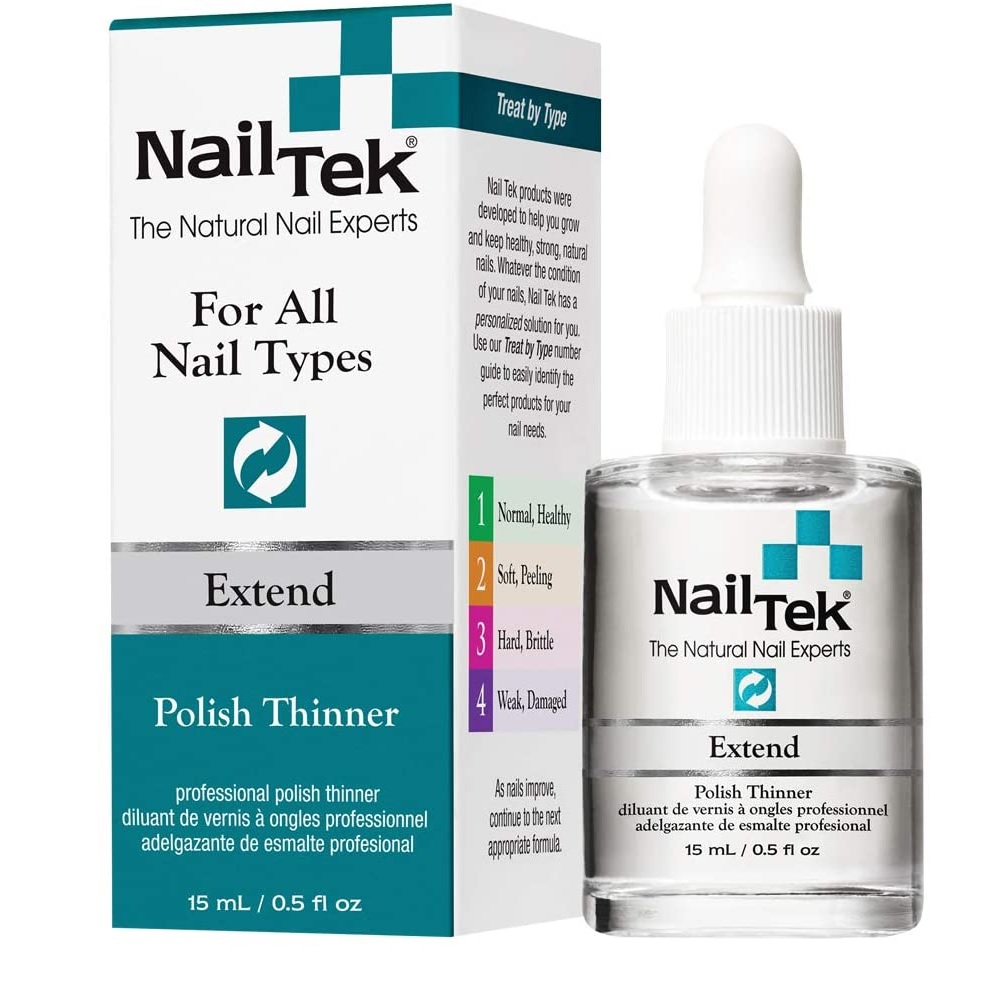 Nail Tek Extend Professional Polish Thinner, 0.5 oz